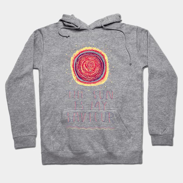 The SUN Hoodie by minniemorrisart